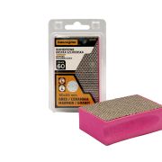 Eponge diamentée, outil pour la pose