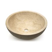 Vasque ronde-forme bol en pierre naturelle