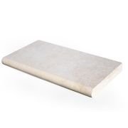 Margelle avec 1 bord arrondi 33 X 61 cm en pierre naturelle