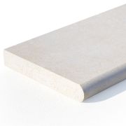 Margelle avec 1 bord arrondi 33 X 61 cm en pierre naturelle