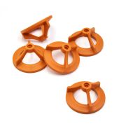 Tête à visser pour croisillons en pierre naturelle